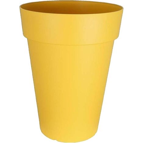 Riviera Soleilla Alto Vaso da Fiori Giallo 66 cm