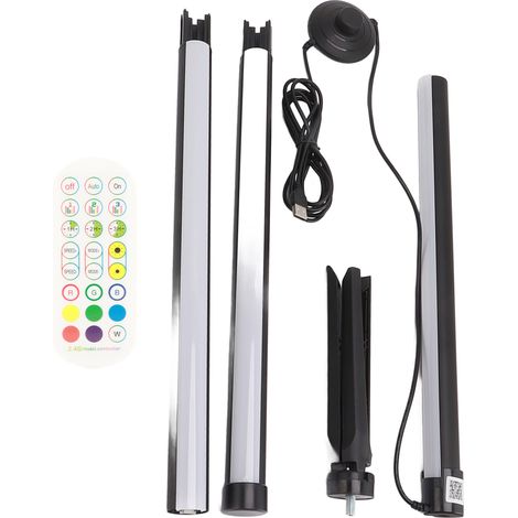 Lampadaire d'angle LED RGB alimenté par USB, contrôle à distance via application Bluetooth, synchronisation musicale, éclairage moderne pour salon, 1,2 m (47,2 pouces).