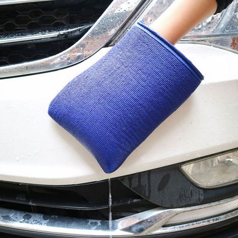 Barre Argile Automobile - Gant Microfibre avec Argile Fine - Pour Peinture Auto et Vitres - 1 Pièce (1/4)
