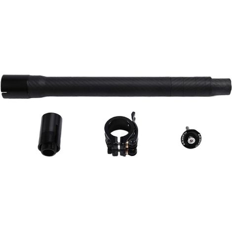 Potence de vélo pliante, potence de vélo pliante intégrée en fibre de carbone, noir mat M23. (1/5)