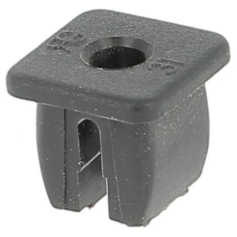 Écrou A Pressionner Trou 7.2X7.2 pour Vis 4.2 PA66 Noir 053 853 001