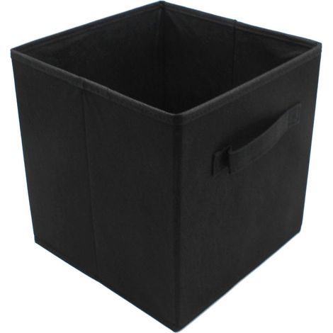 Compartiments de rangement, boîte de rangement pliable en tissu résistant avec poignées, pour organiser votre garde-robe. (1/5)