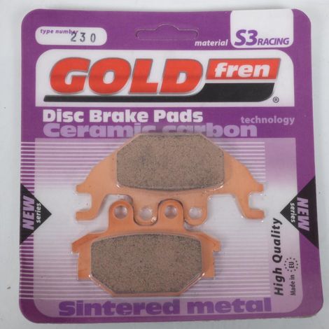 Bremsbelag Gold Fren für Quad TGB 525 Blade SL 4x4 2009 bis 2010 (1/4)