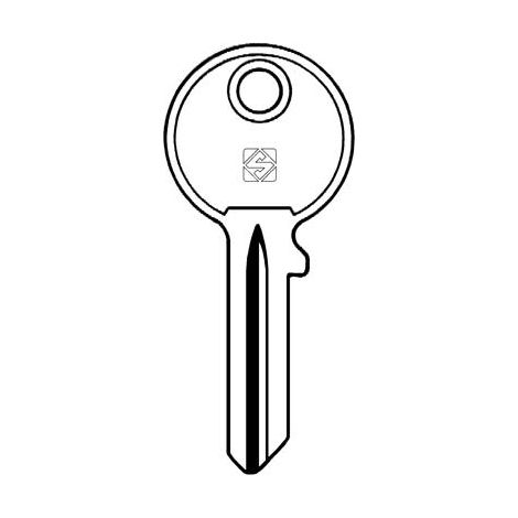 CHIAVE PIATTA GLOBE GL4R SILCA - OTTONE NICHELATO- 5 pezzi
