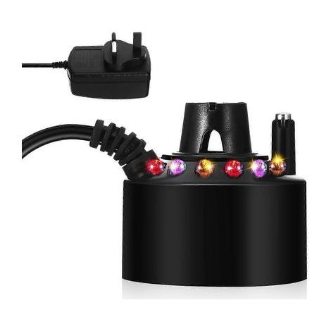 Petit brumisateur de jardin, pulvérisateur portable 8x8x5cm noir 1 pièce (1/2)