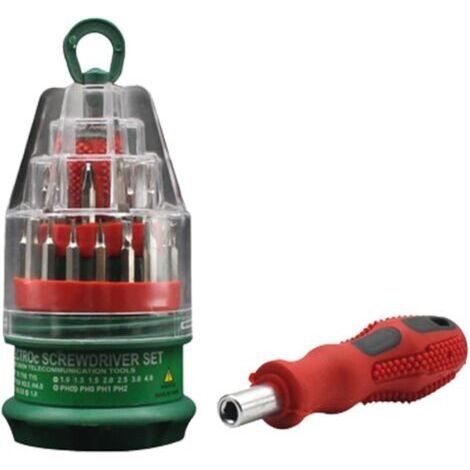 Jeu De Tournevis Avec Coffret - Outils de Précision en Acier de Réparation - Petit Coffret De Tournevis Avec Boîtier,Pour Électronique Téléphone PC Lunettes Bijoux Électroménagers Meubles (1/5)