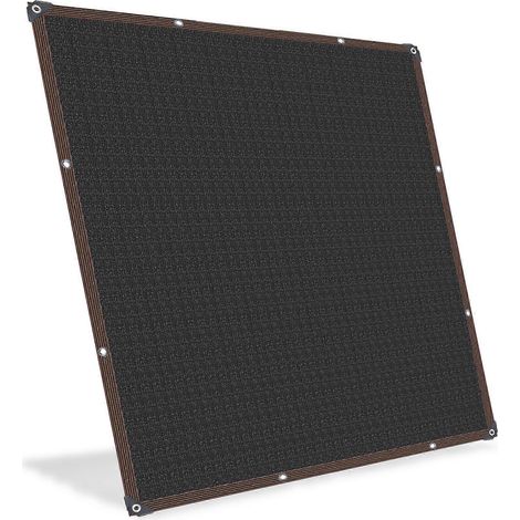 Filet d'ombrage véranda noir 300x200x1cm, protection solaire, compatible plantes jardin terrasse pelouse fleurs, 1 ensemble (1/5)