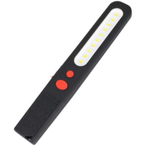 Rechargeable LED Work Light, Dual Color Combo Light 2 in 1 Inspection Lamp and 3W COB LED Torch Lamp with Dual Magnetic (1/5)