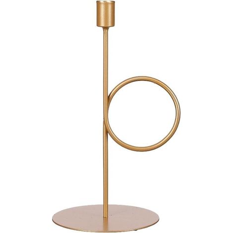 Mica Kerzenständer gold 28 cm Deko-Accessoires