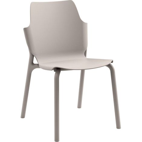 Dimo Versa Sedia Shila in PP Tortora 56x47x83cm (1/2)