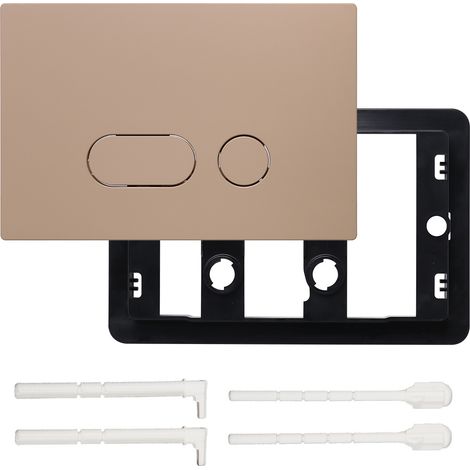Spülkasten-Abdeckung mit Dual-Funktion für verdeckte Einbau-Spülkästen, Sigma-Modell kompatibel, in Beige