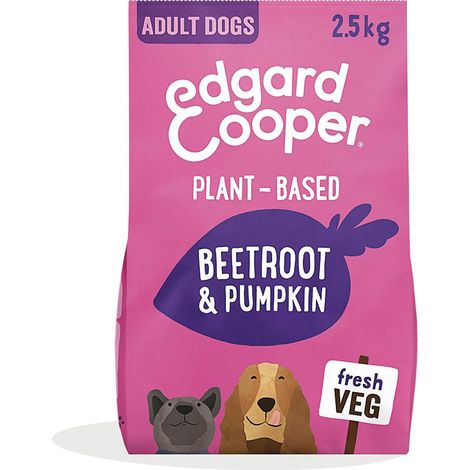 Edgard Cooper Dog Adult Barbabietole e Zucca - Sacco 2,5 Kg - (1/5)