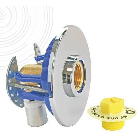 Raccord coudé multicouche à sertir Ø16 – Femelle 1/2" (15/21) – Pose rapide avec vis pré-montées – Norme CSTB - NF - ACS – Fixoplac