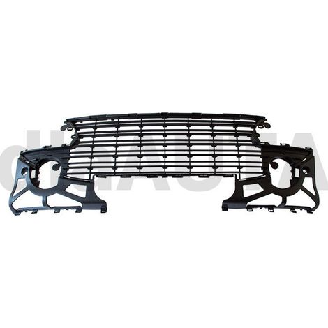 Calandre Peugeot 307 II 05-07 dans le pare-chocs avant SANS TROUS POUR MOULES (1/2)