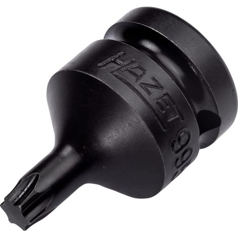 Hazet 995S-T40 Inserto Chiave a Bussola per Avvitatori ad Impulso e Giraviti Torx, Nero, Attacco Quadro, Cavo, 12.5 mm 1/2 di Pollice (1/2)