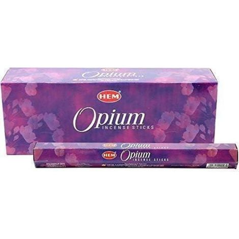 Räucherstäbchen Opium 120 Stäbchen Hem Indien Handgerollt