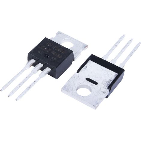 10 x MOSFET de puissance à canal P IRF9540 23 A 100 V TO-220 "IR" (1/5)