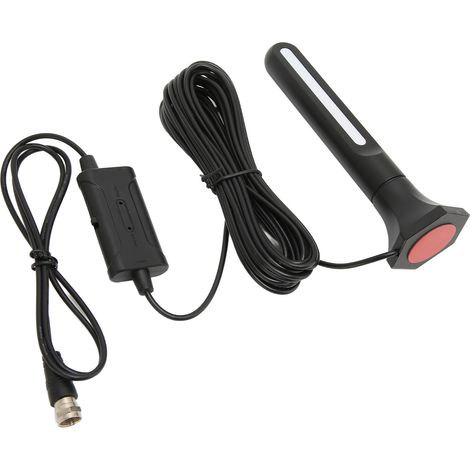 Antenne TV numérique HD compatible 4K et 1080p, longue portée de 480 km, antenne HDTV amplifiée pour Fire TV Stick et tous les téléviseurs plus anciens. (1/5)