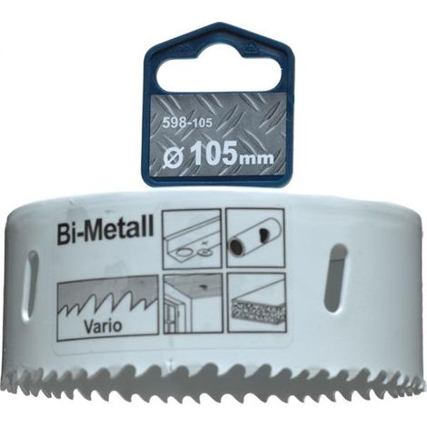 KWB - FRESA A TAZZA BIMETALLICA HSS-CO 105MM