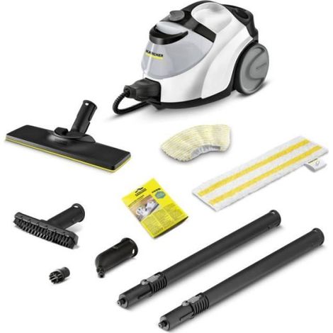 Kärcher – Nettoyeur vapeur SC 5 EasyFix – 2250 W – Pression 4,2 bars – Élimine 99,99 % des virus et bactéries – Réservoir remplissable en continu (1/5)