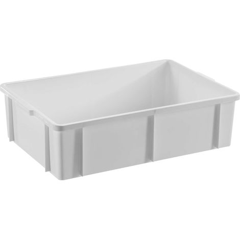CASSETTA mod. TRANSPORT cm. 60X40X20 CONTENITORE PER ALIMENTI SOVRAPPONIBILE (1/4)