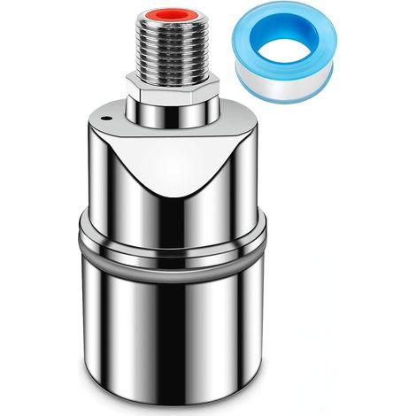 Robinet flotteur 1 pouce pour réservoir d'eau piscine - Valve de contrôle automatique du niveau d'eau - Acier inoxydable 304 Mauvais niveau d'eau - Remplissage automatique - Valve flottante (1/5)