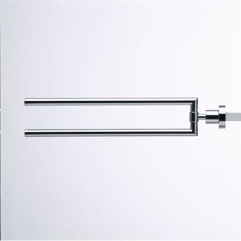 Duravit D-Code Handtuchhalter, wandhängend, 2-armig, schwenkbar, (1/5)