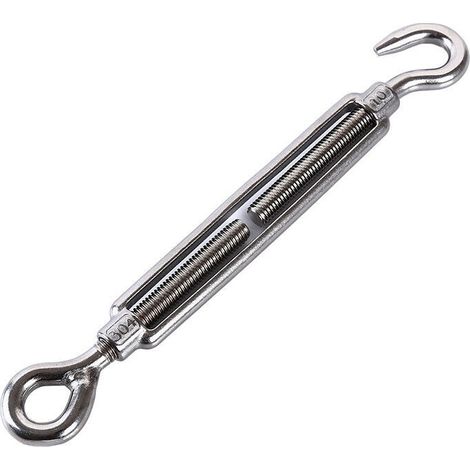 Hanging ring for Japanese flower baskets, made of stainless steel 304/316, with hook and cord (316-20 mm).--DTEKGAZ
