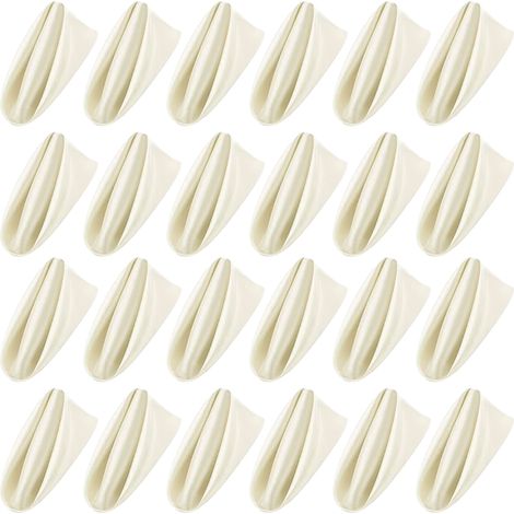 Handtuch - Satin - 50 x 100 cm - Hotel Haushalt Blumentuch - Absorbierend - Faltenbar - 1 Stück (1/5)