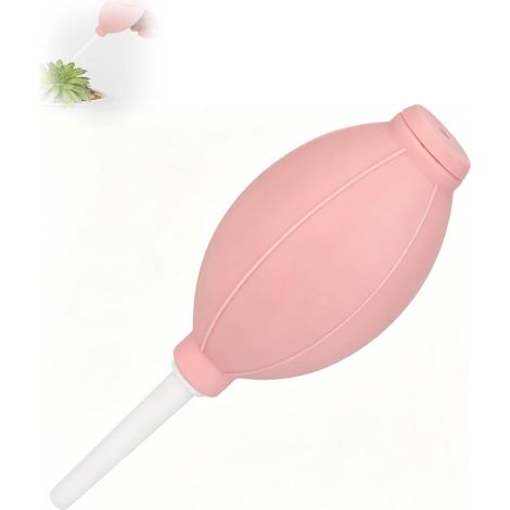Boule de poussière soufflante, souffleur d'air multifonctionnel pour plantes succulentes/clavier/extensions de cils/outil de nettoyage de caméra(Rose) (1/5)
