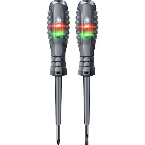 Aneng b05 2er-Packung Schraubendreher-Tester mit Kreuz- und Kreuzschlitzanzeige, elektrischer Stift, multifunktionales Haushaltswerkzeug mit Anzeige, Elektrikerwerkzeug (1/5)