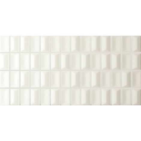 Carrelage mural faience 3D BARS Quartz - Mat Quartz - Mat - - boîte de 0.40 m2