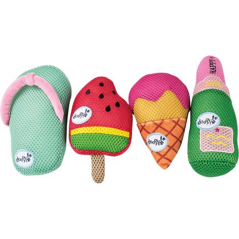 Lot de 4 jouets rafraichissants "Summer Party"