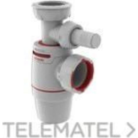 WIRQUIN sifon 1 seno neo air ø 40 c/toma 30722163 wirquin , Sifón 1 Seno Neo Air Ø 40 Con Toma 30722163 de la marca Wirquin. (1/7)