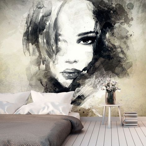 Papier Peint "Mysterious Girl" 210 x 300 cm (1/2)