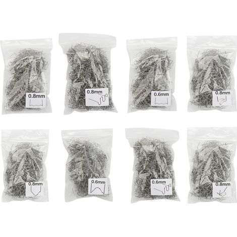 Agrafeuse à chaud pour réparation de plastique automobile (800 pièces) - Compatible avec tous types de véhicules (1/5)