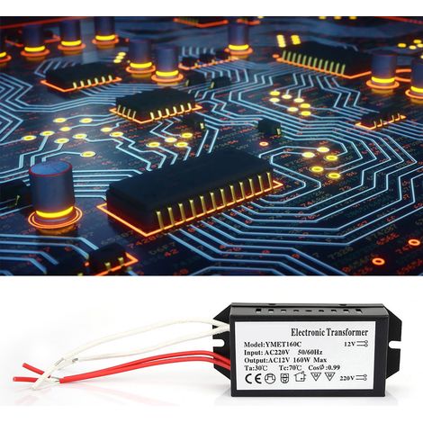 Elektronischer Spannungswandler mit intelligentem Netzteil-Treiber von 220 V auf 12 V (160 W) (1/5)