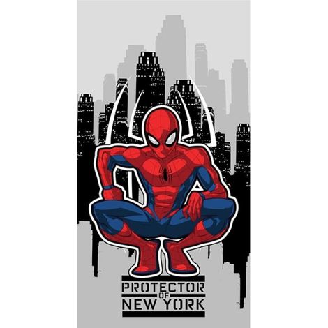 Serviette De Plage - Spider Man - Protecteur De New York - 70x140 cm (1/3)