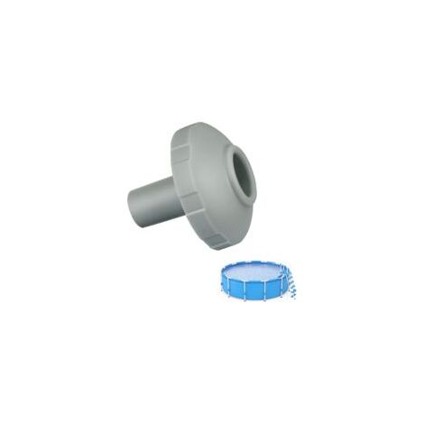 Adaptateur Pour Tuyau de Piscine,Adaptateur Tuyau de Rechange Buse de Refoulement Piscine Hors Sol,PièCes de Raccordement Pour Pompe,Petit Adaptateur de Tuyau de Filtre Pour Skimmer de Surface