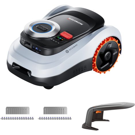 Segway Navimow i208 LiDAR Robot tondeuse pour 800 m² et Garage M, LiDAR+Vision, cartographie automatique, sans fil, sans antenne (1/5)