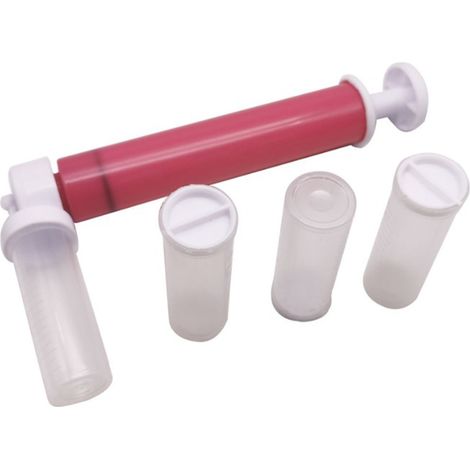 Aérographe manuel pour gâteaux, aérographe multifonction pour la décoration de gâteaux avec 4 flacons vides pour la décoration de pâtisseries. (1/5)