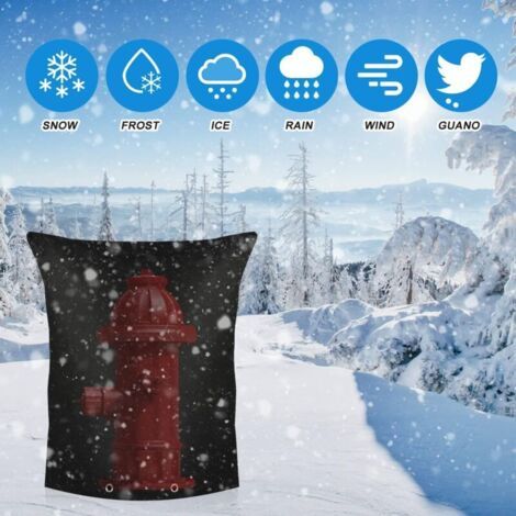 NALOOKAMIC Couvre Robinet Exterieur, 43 x 53 cm Isolation de Tuyau d'Hiver, Housse de Robinet pour l'Extérieur Couvercle de Protection Contre le Gel Couvercle de Valve d'Arrosage Isolé pour Hiver (No (1/3)