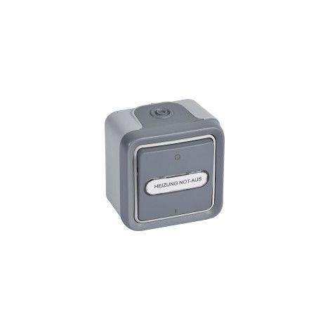 Legrand FR-HEIZ.-NOTSCH.2-POL.AP GR. (069726 PLEXO IP55)