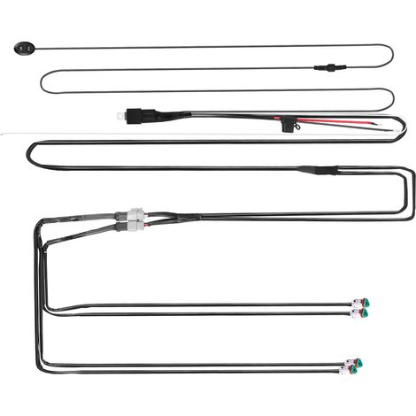 4-Way LED Light Harness For maXpeedingrods Crosshair 3-PIN DT Plug Switch 40A (1/5)