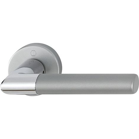 Ensemble de béquille Lecce sur rosace ø 52 mm - HOPPE AG - Bec de cane (1/3)