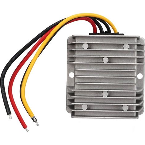 Converter of voltage regulator 8 to 40 V DC 13,8 V IP68 waterproof for aviation ferroviaire of yacht automobile (1/5)