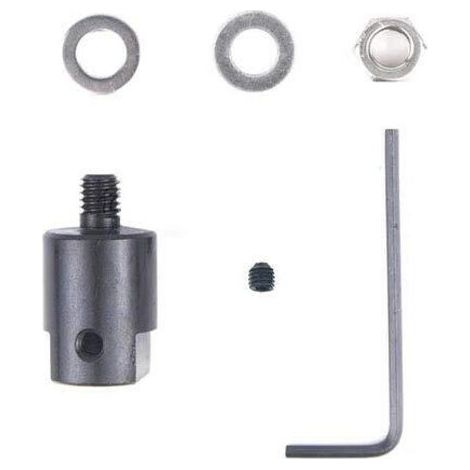 Axe pour roue de meulage électrique Axe Moteur Coupler Manchon Lame de scie Raccord Adaptateur Mandrin (8mm)
