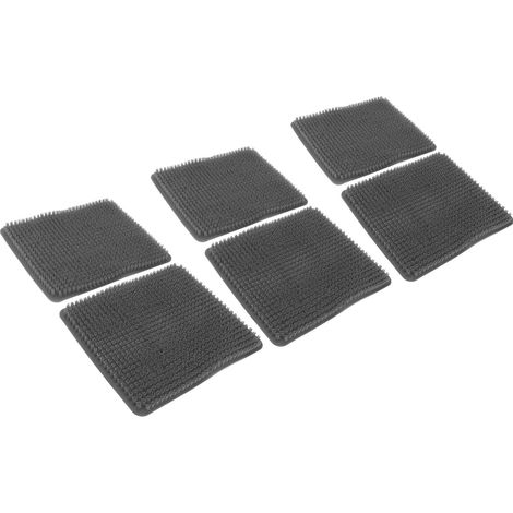 Lot de 6 coussins de nidification en PE pour poules pondeuses, accessoire de ponte gris (1/5)