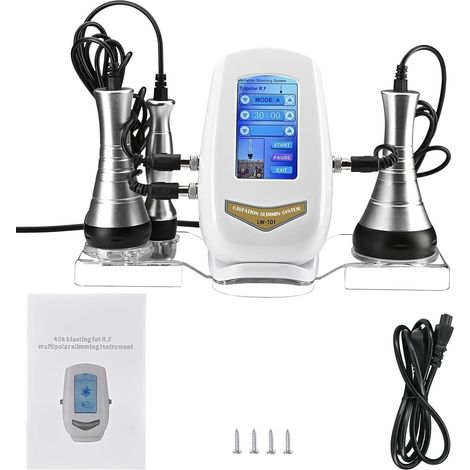 Kit de Sauna 3 en 1 40k Machine de Massage Fat Radio Fréquence Massage Poids corporel Perdre de l'enlèvement de la Graisse Utilisation for la Maison Chauffe-Sauna pour Bain de Vapeur (1/4)
