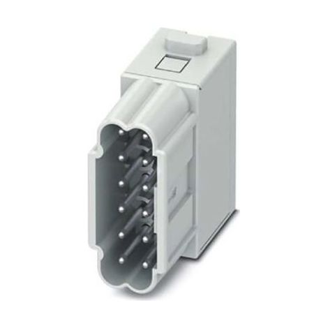 Module d'insert contact Phoenix Contact série HC-M-12, 12 contacts , 10A, Mâle ( Prix pour 1 )